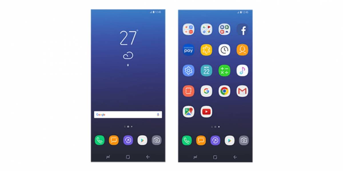 Así de limpio será el launcher del Galaxy S8