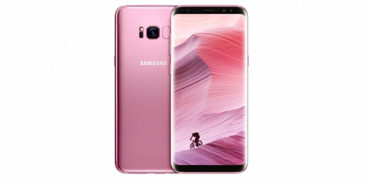 Samsung celebra los 10 años del iPhone con un Galaxy S8+ rosa