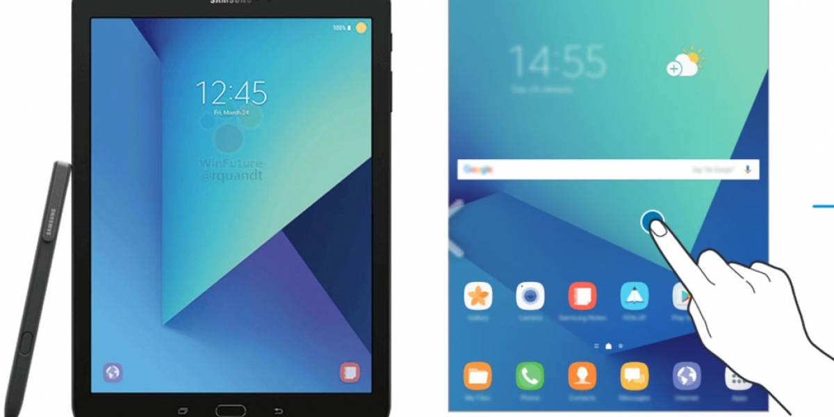 Se filtra manual de la Galaxy Tab S3, es como un Galaxy Note 7 grande