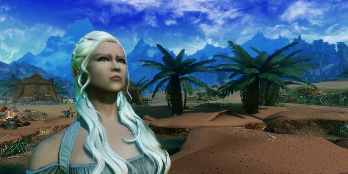 Recrean tráiler de Game of Thrones en Skyrim con más de 260 mods