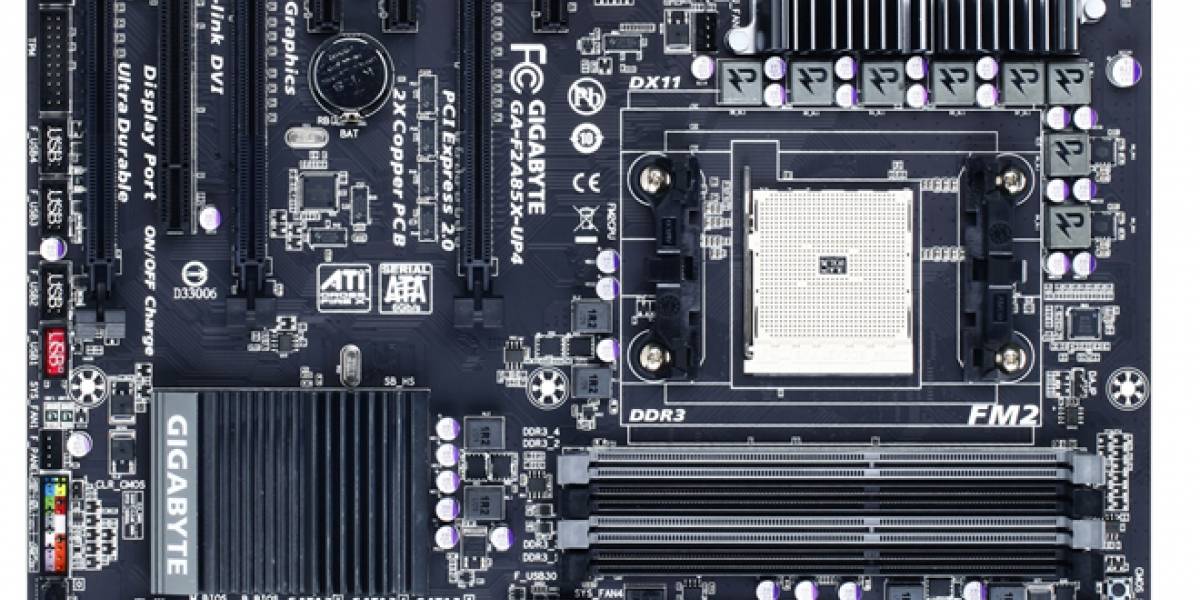 Gigabyte ya está listo para el lanzamiento de las APU AMD para escritorio