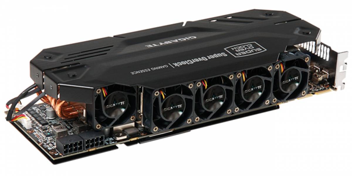 Gigabyte estrena una Radeon HD 7970 con cinco ventiladores