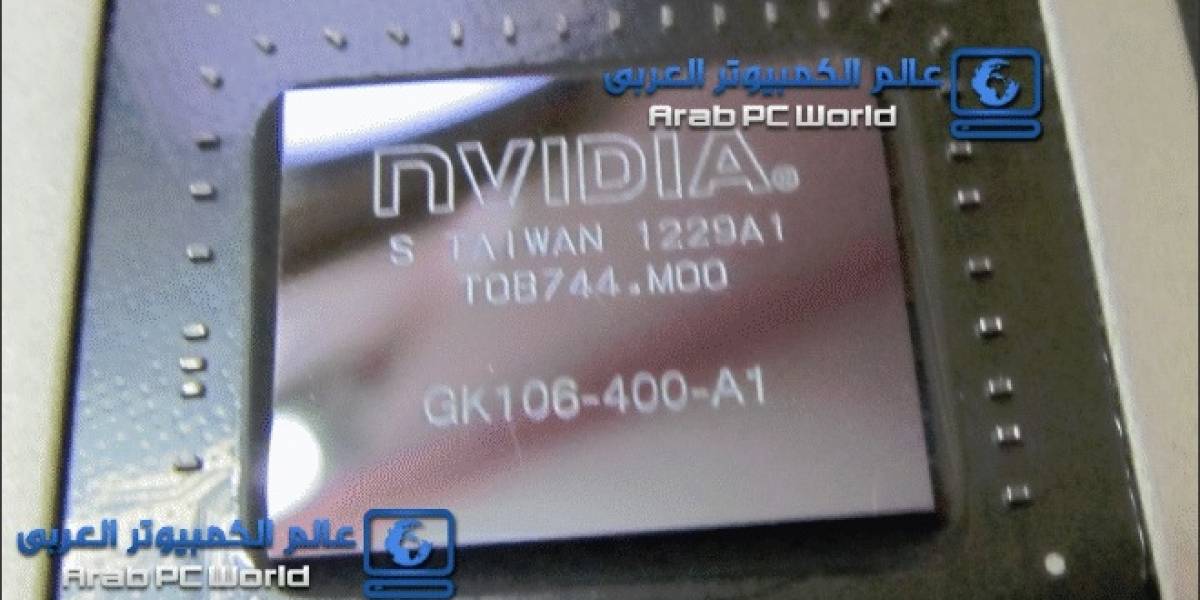 GPU NVIDIA Kepler GK106 fotografiada