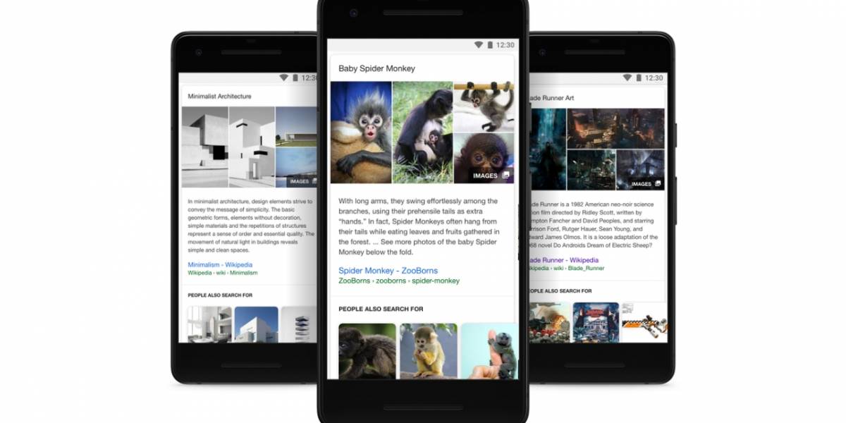 Aplicación de Google se actualiza con descubrimiento enriquecido