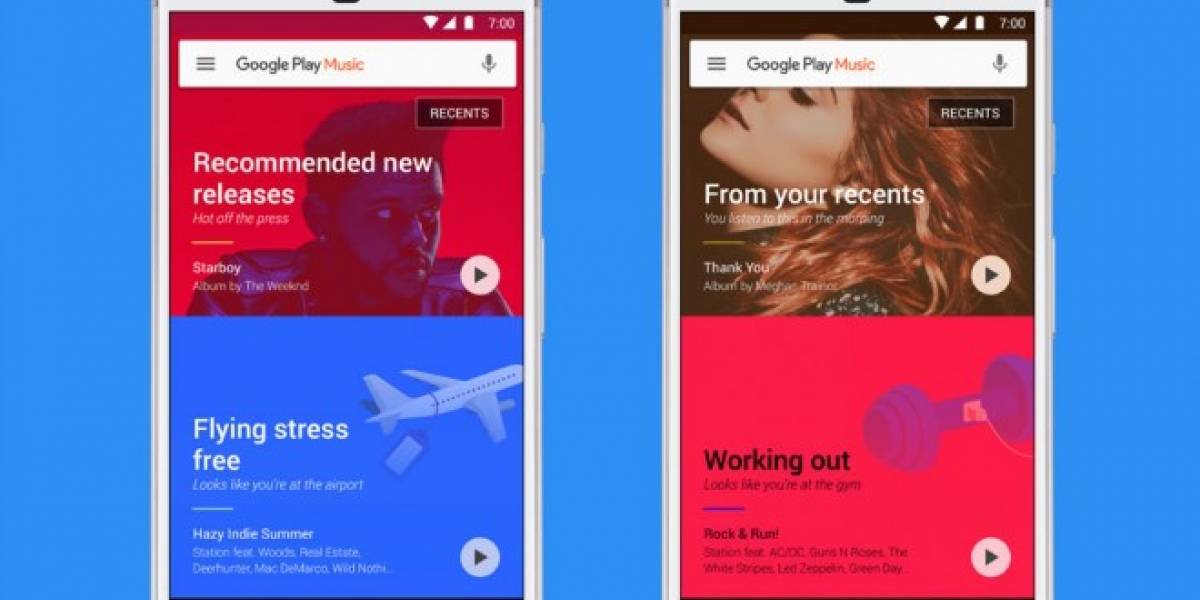 Google Play Music se rediseña y ahora predice lo que quieres escuchar
