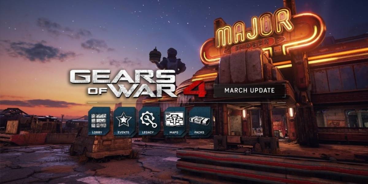 Gears of War 4 recibe actualización con dos nuevos mapas