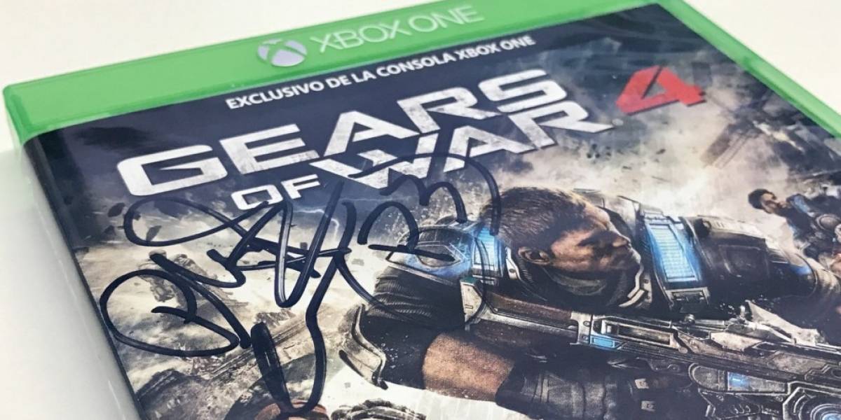 Concurso: Regalamos un Gears of War 4 firmado por Phil Spencer