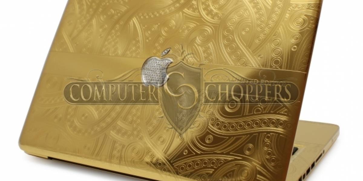 MacBook Pro 24kt Gold @ Diamonds Graphic-Plated