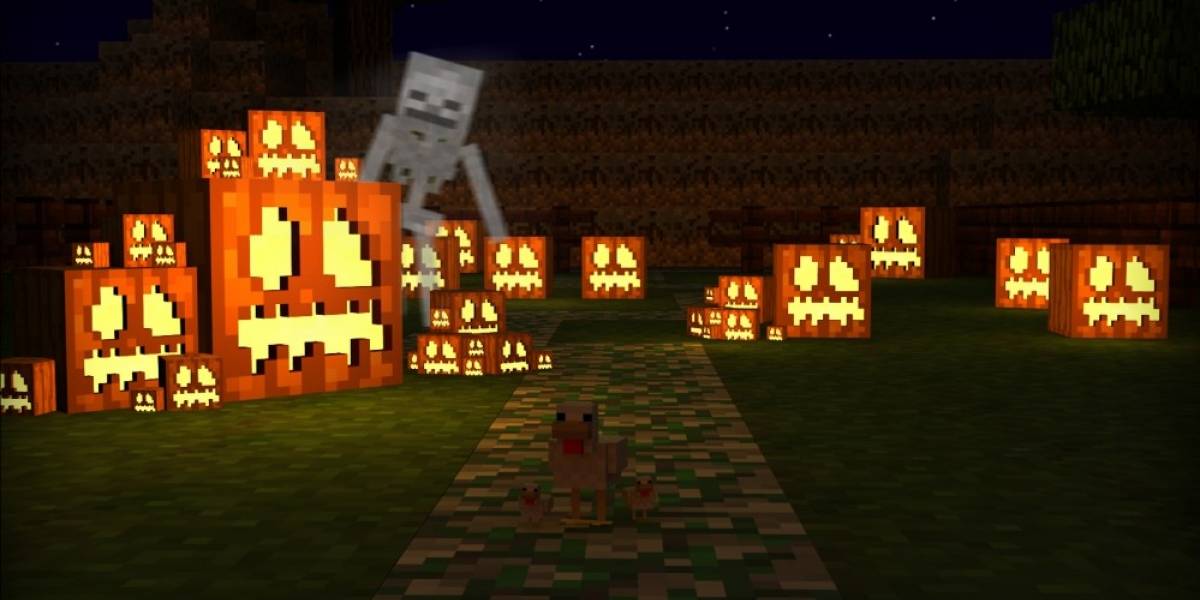 Minecraft para consolas recibe paquete especial de Halloween