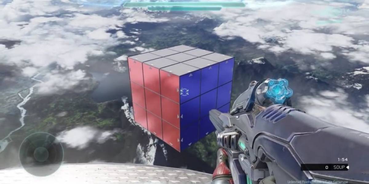 Crean cubo de Rubik funcional en Halo 5