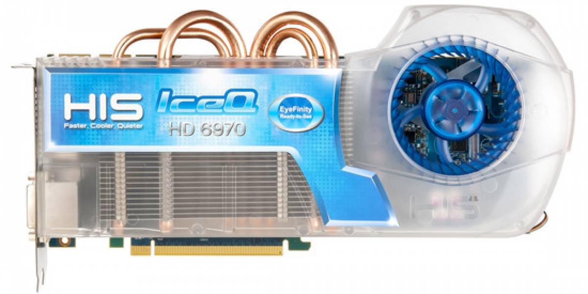 HIS lanza HD 6970 IceQ Eyefinity RTS (Ready-To-See)
