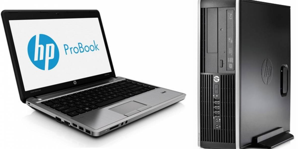 HP lanza nuevos notebooks y desktops para empresas con APUs AMD