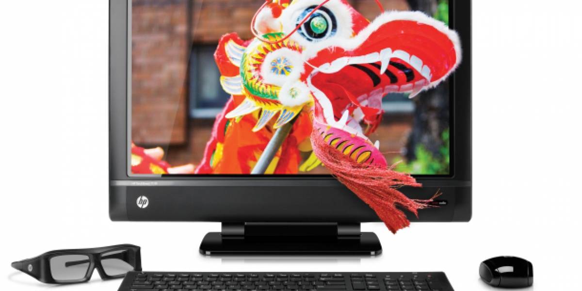 HP presenta equipo todo-en-uno y monitor con pantallas táctiles y 3D estereo