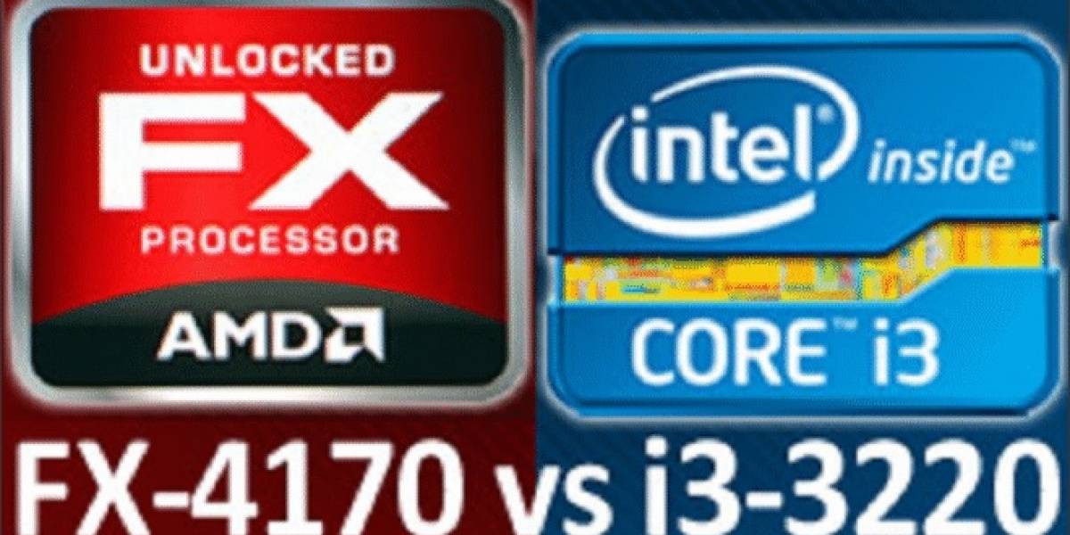 Intel Core i3-3220 vs AMD FX-4170