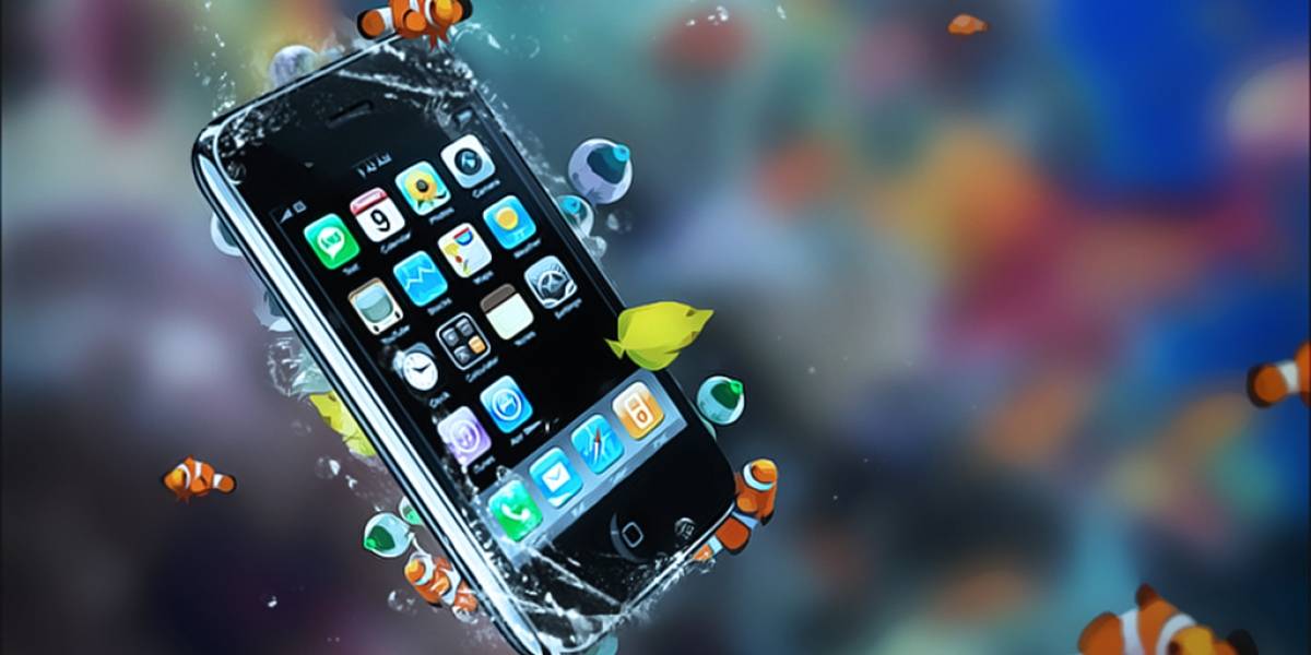 iPhone pasa meses en el fondo de un lago y aún funciona