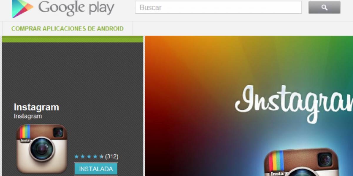 Instagram para Android a primera vista