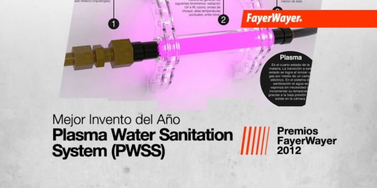 Plasma Water Sanitation System (PWSS): El Mejor Invento del Año 2012