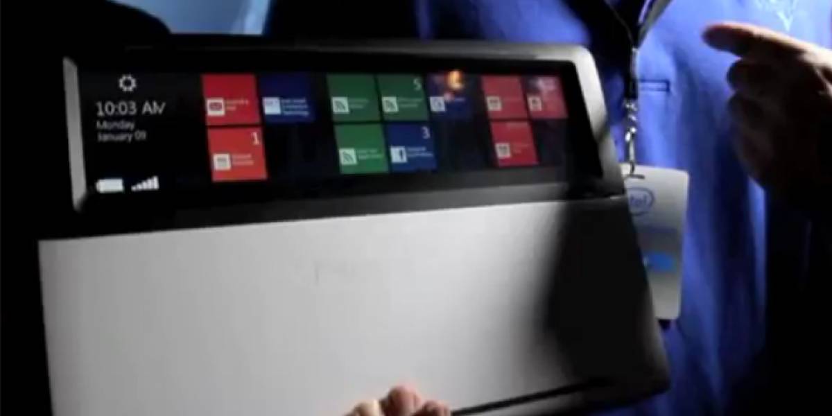 CES 2012: Intel muestra prototipo de notebook con touchpad transparente