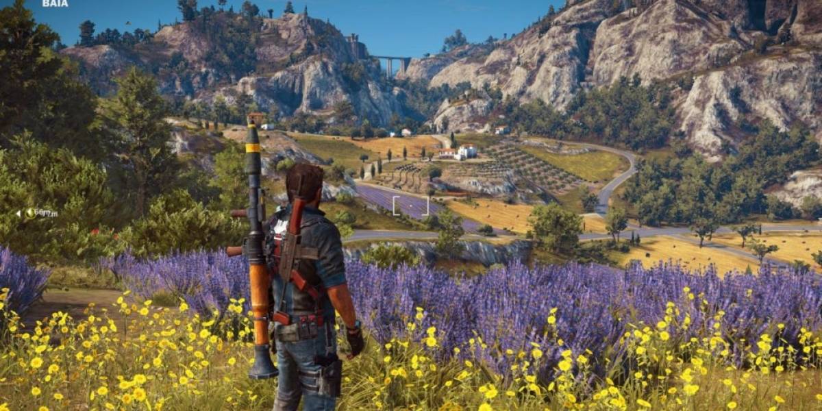 Casi nueve horas tardas en cruzar caminando el mapa de Just Cause 3