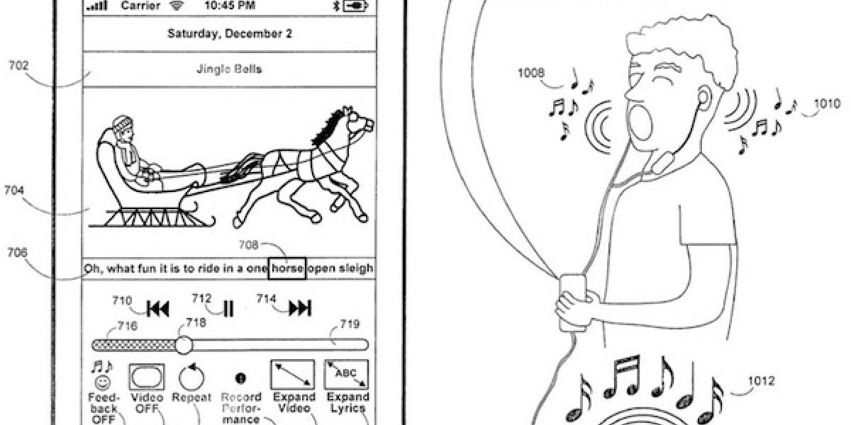 Patentes iPhone: App Karaoke, identificación de huella, feedback háptico y lector RFID