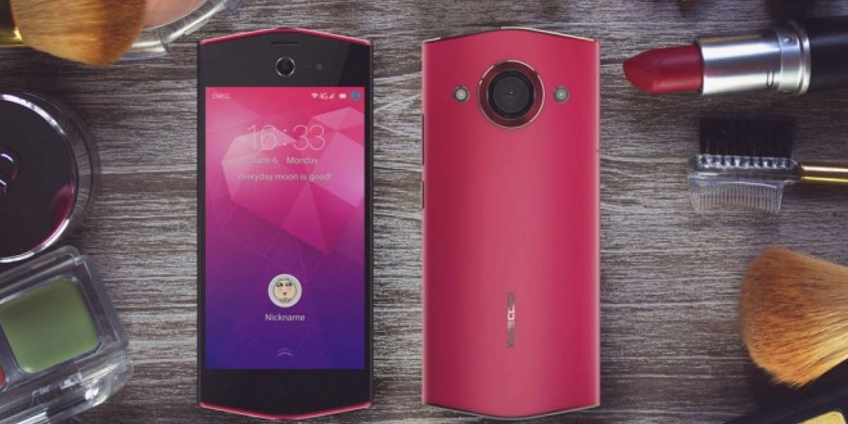 Keecoo K1 es un smartphone hexagonal diseñado para mujeres
