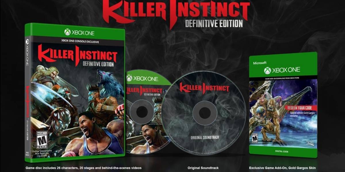 Killer Instinct: Definitive Edition es anunciado oficialmente