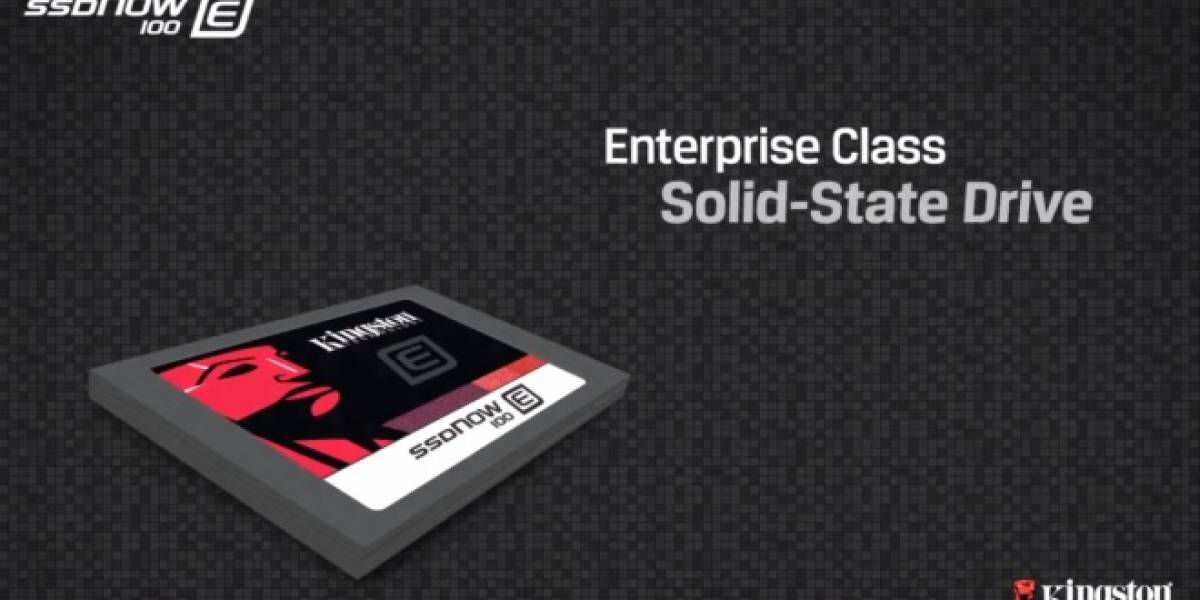 Kingston presenta sus memorias SSDNow E100, orientadas al sector empresarial