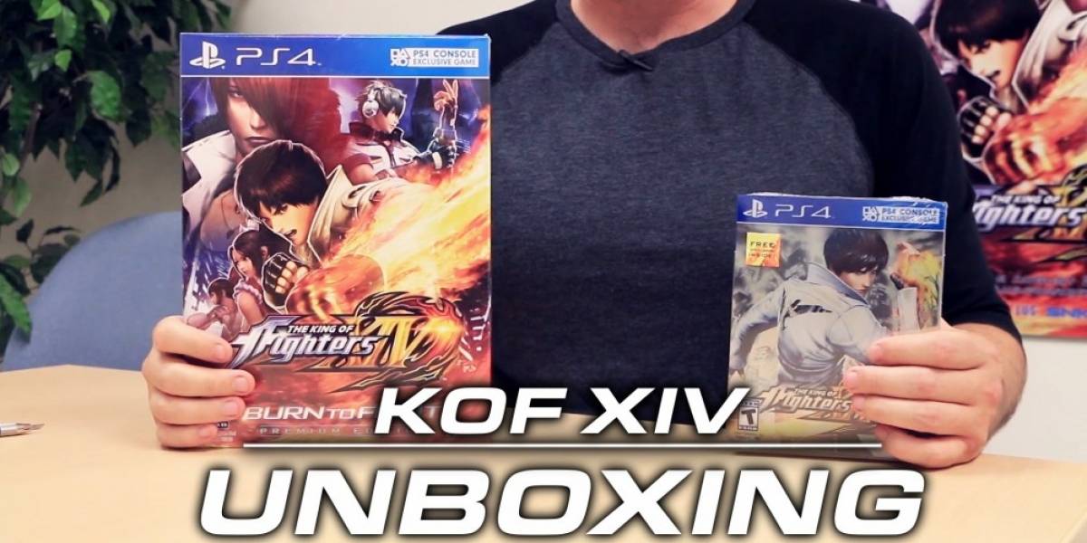 Video del desempaque de The King of Fighters XIV Premium Edition