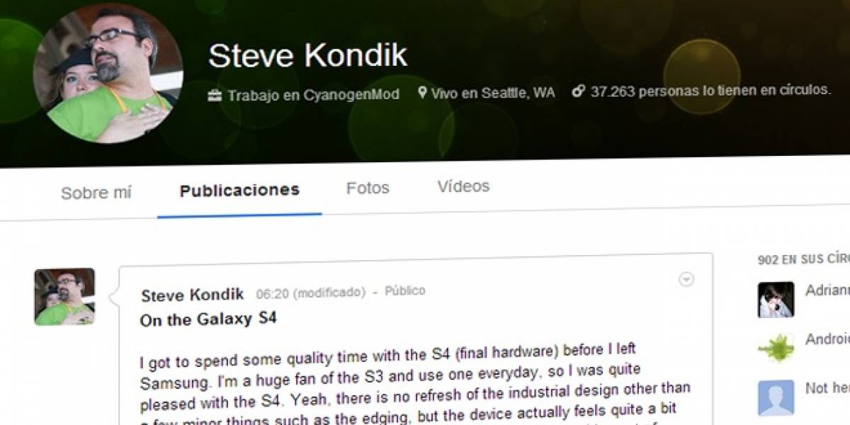Steve Kondik, fundador de CyanogenMod, se retira de Samsung