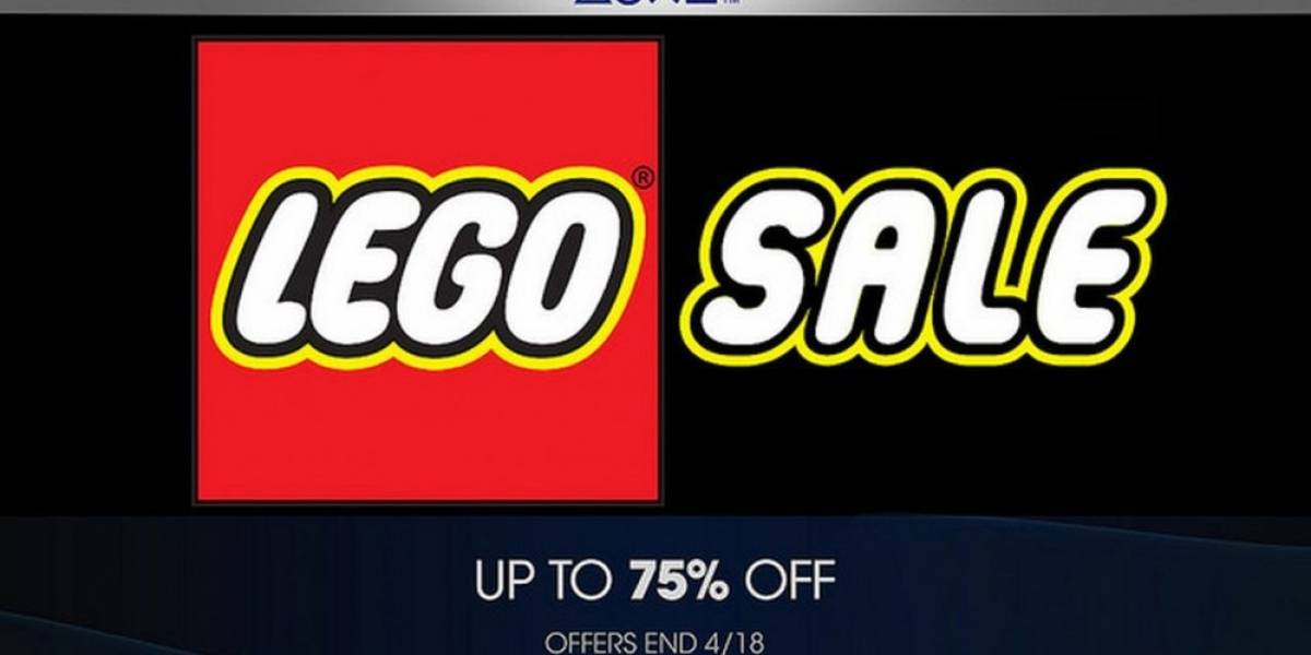 Venta especial de LEGO en PlayStation Store
