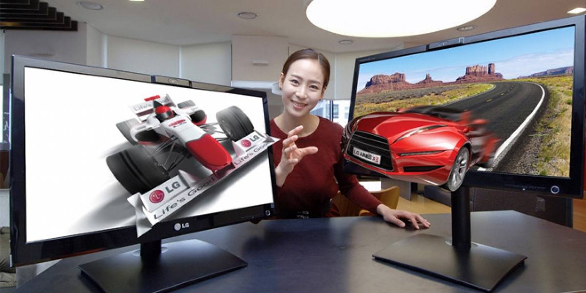 LG presenta monitor 3D estereoscópico sin anteojos
