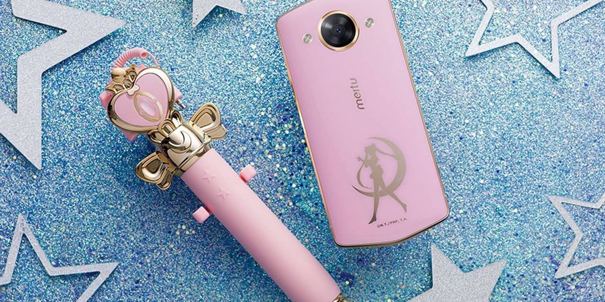 Meitu lanza un celular temático de Sailor Moon