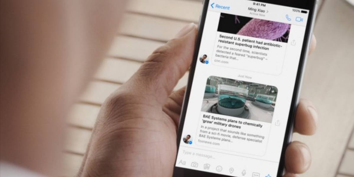 Facebook lleva Instant Articles a Messenger