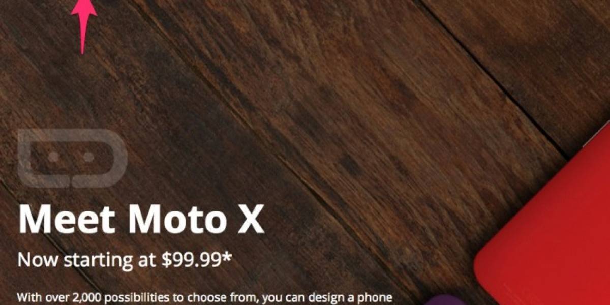 Un "Moto G" aparece en el sitio estadounidense de Motorola
