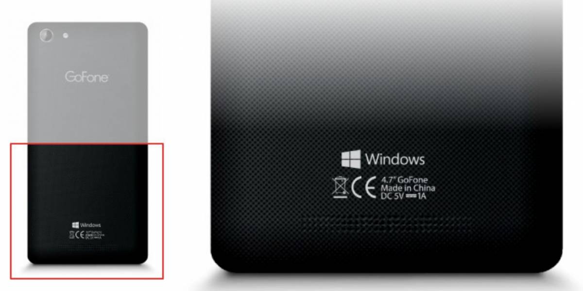Aparece el primer teléfono con la marca "Windows"