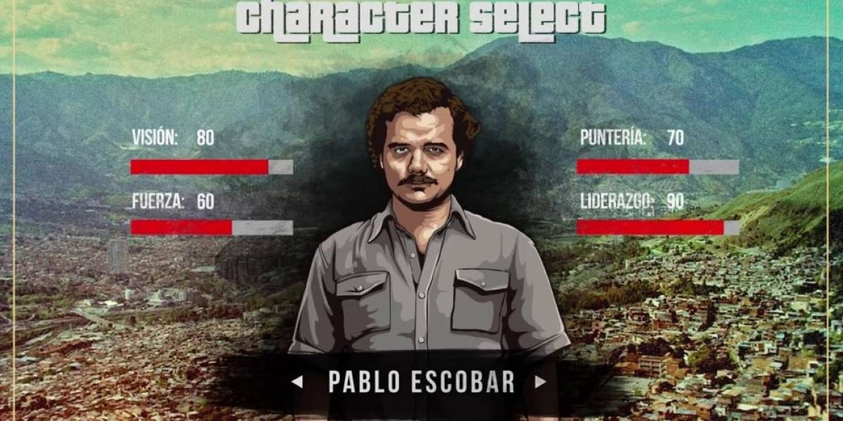 Netflix promociona Narcos al estilo GTA: Vice City