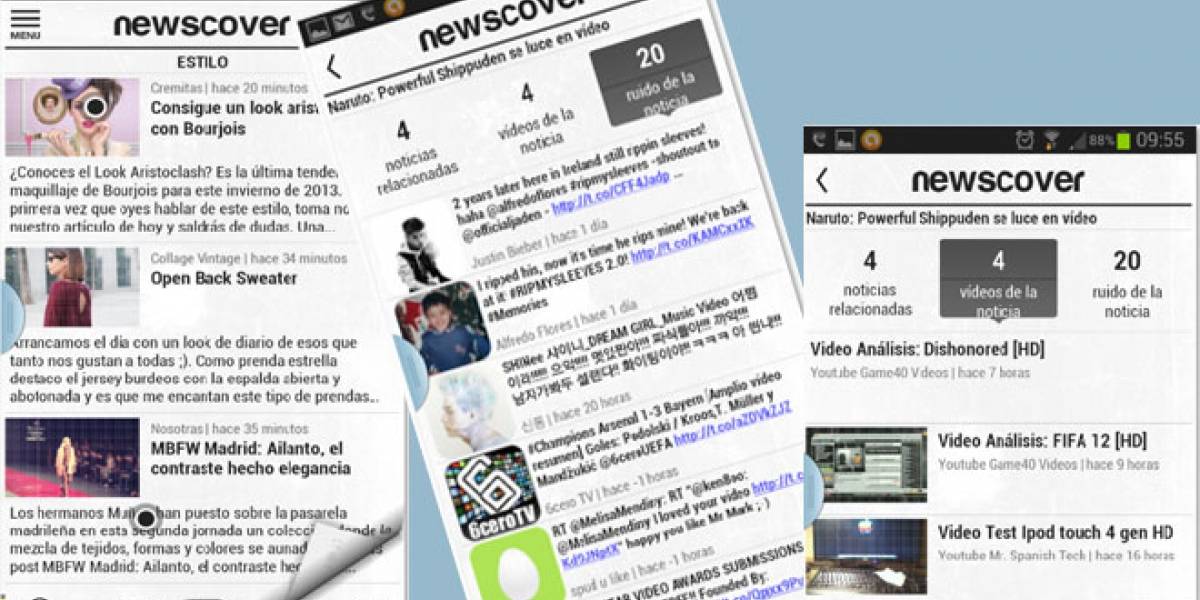 Newscover: Un 'Flipboard' a la española que viene pisando fuerte