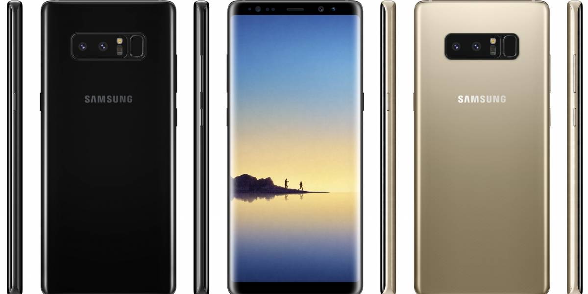 El Samsung Galaxy Note 8 se deja ver en fotos filtradas