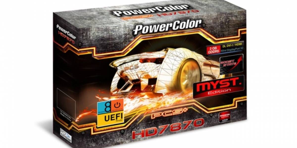 Powercolor anuncia su nueva tarjeta de video PCS+ HD7870 Myst. Edition