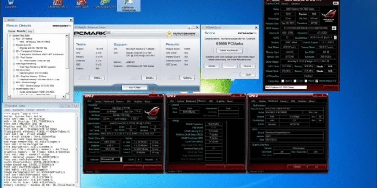 ASUS también reclama el record mundial en PCMark 2005