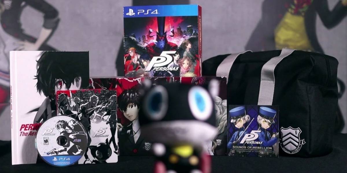 Vean el Unboxing de la Edición Premium de Persona 5