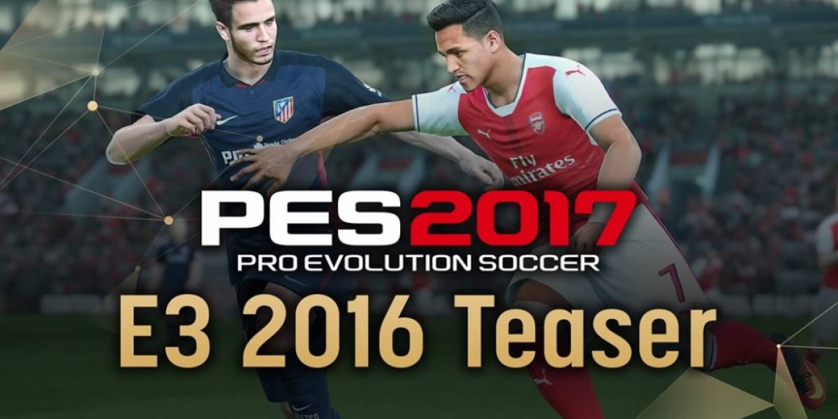 PES 2017 recibe tráiler con Alexis Sánchez de protagonista #E32016