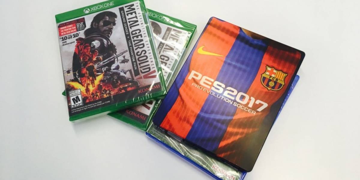 Concurso: Regalamos PES 2017 y Metal Gear Solid V