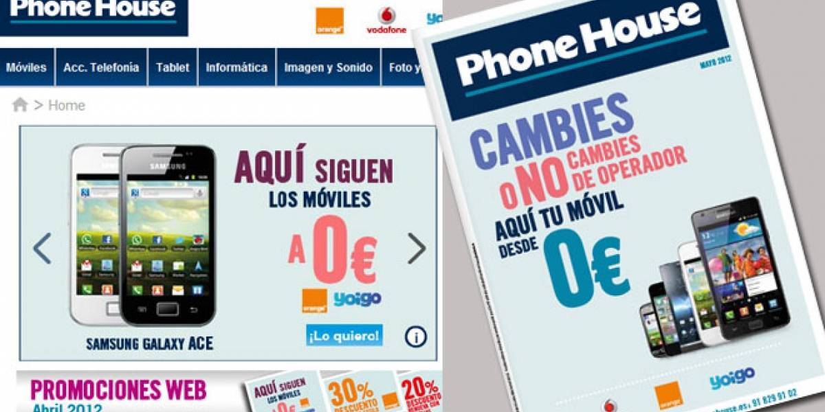 The Phone House aún ofrece móviles a 'cero euros' en España
