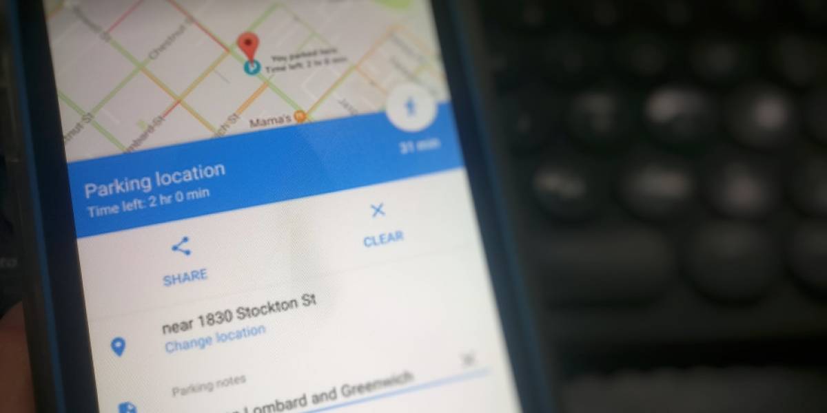 Google Maps te recordará dónde te estacionaste