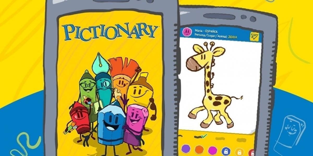 Pictionary por fin llega a smartphones, cinco años tarde.