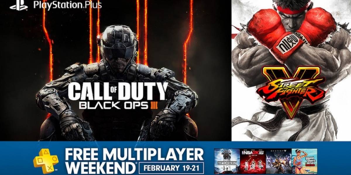 Multijugador gratis en PSN durante el fin de semana