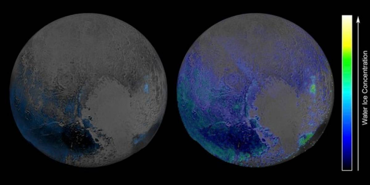 NASA confirma que la superficie de Plutón está llena de agua congelada