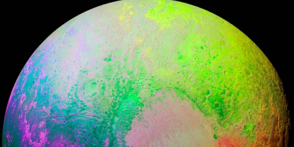 New Horizons retrata las variaciones geográficas de Plutón