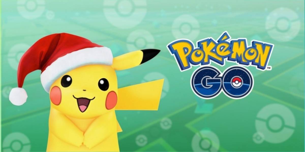 Pokémon Go tiene evento especial de Navidad